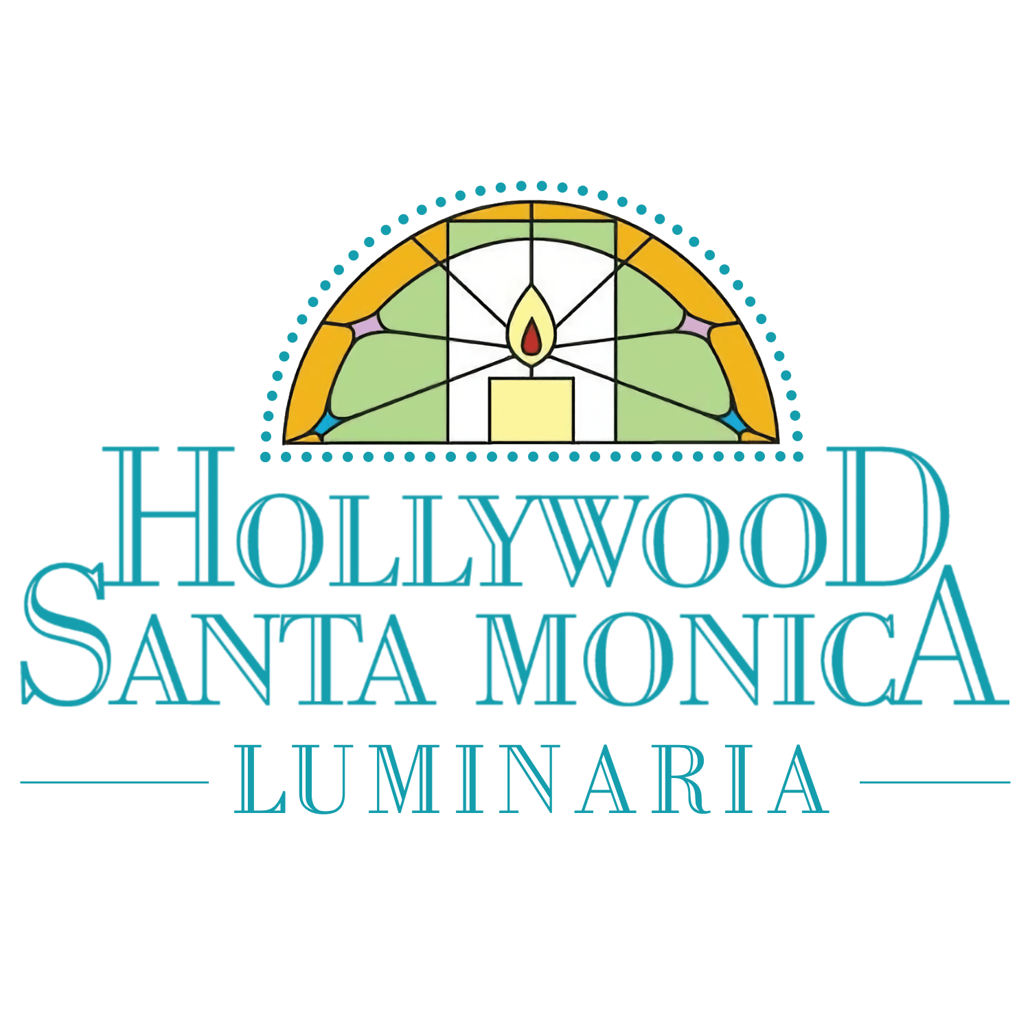 Hollywood / Santa Monica Neighborhood Association Luminaria Logo