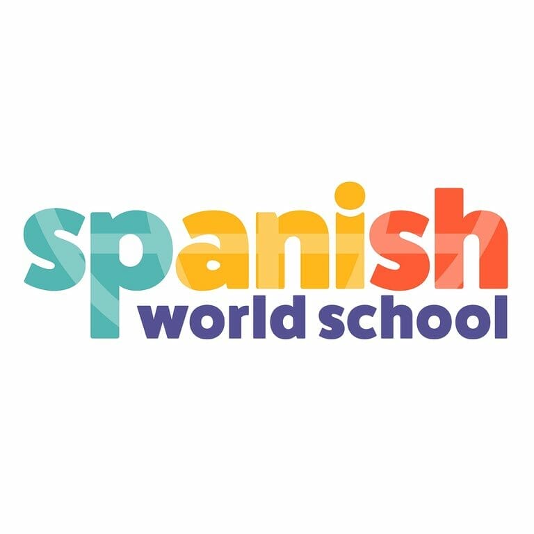 spanish world school logo square 768x768
