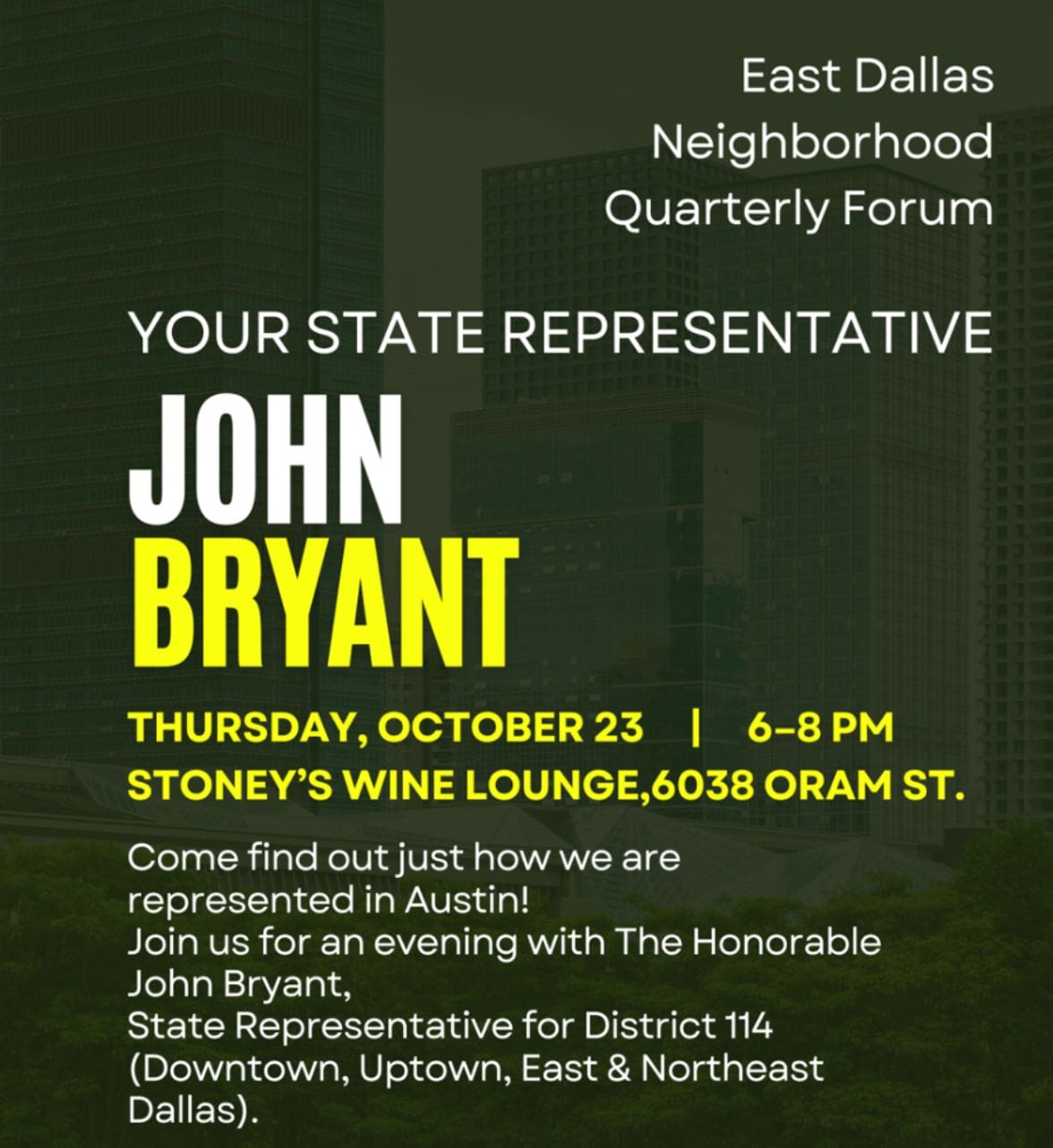Governance forum flier
