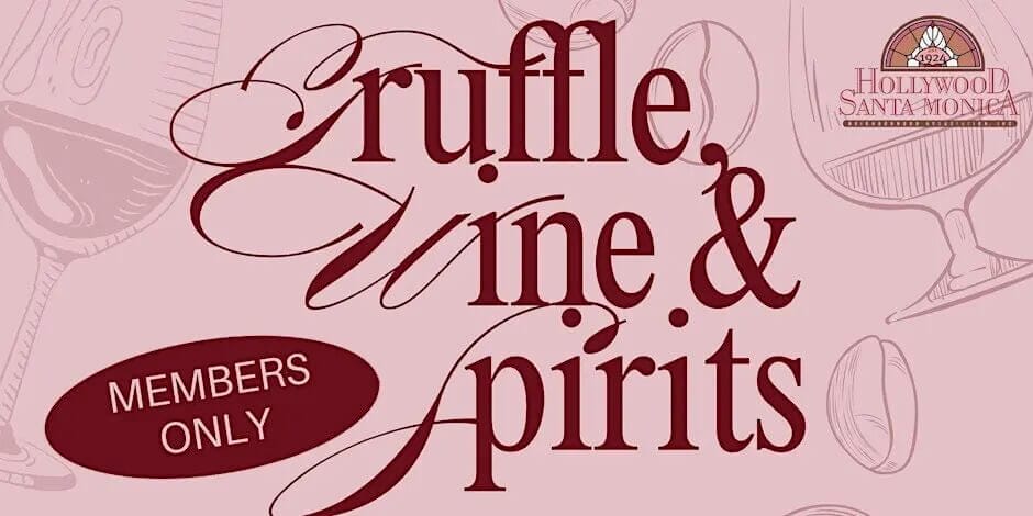 Exclusive Truffle Wine and Spirits for HSMNA members